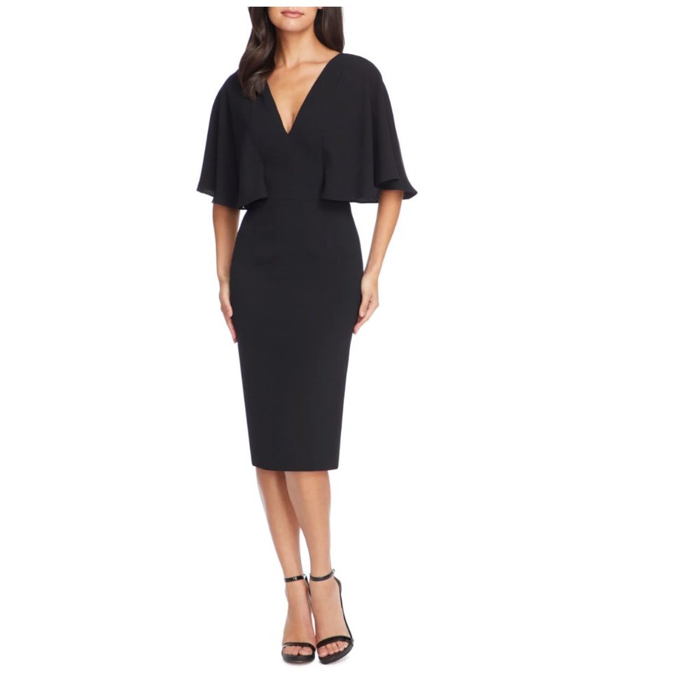 Dress the Population | Louisa Cocktail Dress Black